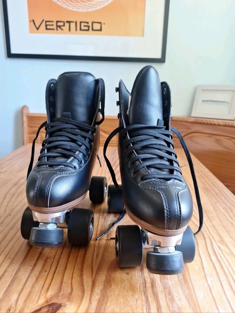 PAPAISON Roller Skates for Women and Men Deluxe 2 Layer Microfiber Leather W9/M8